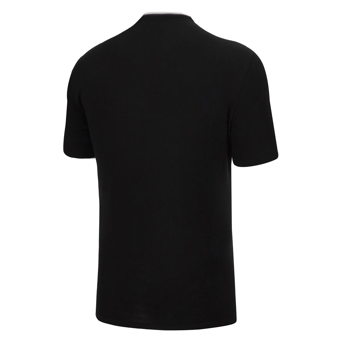 MACRON Wales Mens Leisure Cotton Tee - Black 2023 4 MACRON Wales Mens Leisure Cotton Tee - Black 2023 - Image 2
