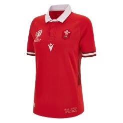 MACRON RWC 2023 Womens Wales 200 Years Of Rugby Home Rugby Shirt