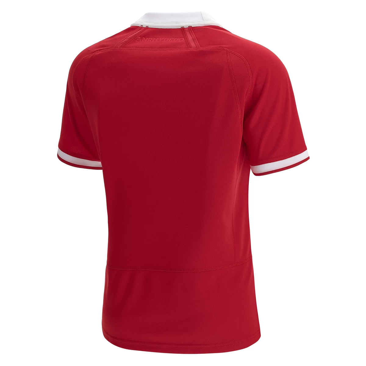 MACRON Wales Womens Home Rugby Shirt - Short Sleeve Red 2023 4 MACRON Wales Womens Home Rugby Shirt - Short Sleeve Red 2023 - Image 2