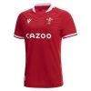 MACRON Wales Womens Home Rugby Shirt - Short Sleeve Red 2023 1 MACRON Wales Womens Home Rugby Shirt - Short Sleeve Red 2023 -Rugby Apparel wales womens home shirt front