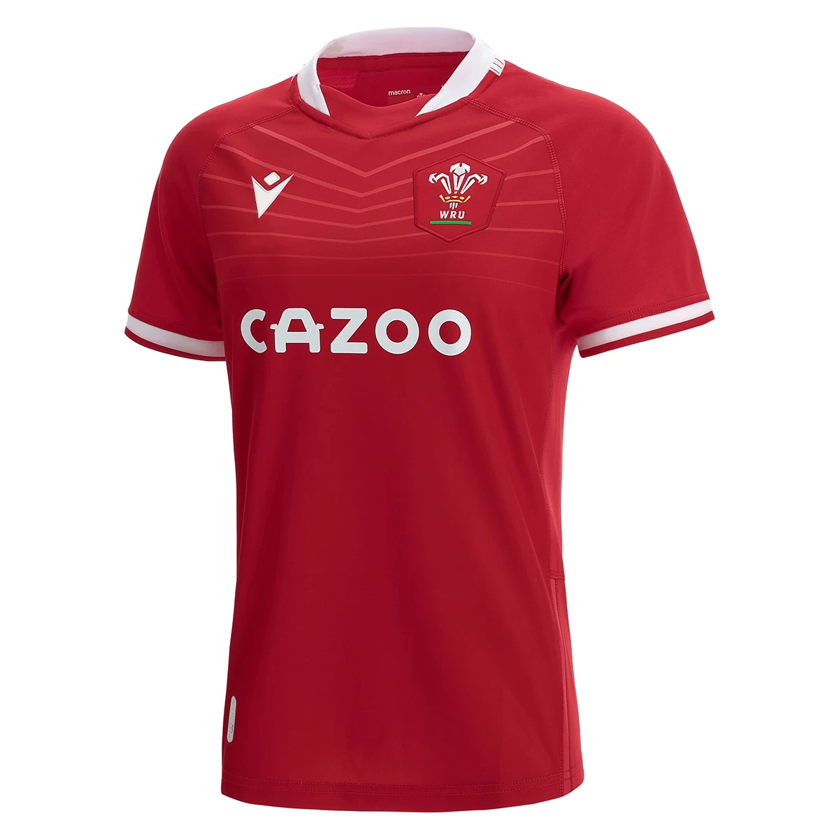 MACRON Wales Womens Home Rugby Shirt - Short Sleeve Red 2023 3 MACRON Wales Womens Home Rugby Shirt - Short Sleeve Red 2023