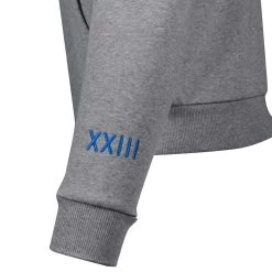 Womens Rugby World Cup 2023 Full Zip Hoodie - Grey 9 Womens Rugby World Cup 2023 Full Zip Hoodie - Grey -Rugby Apparel women rwc23 fz hoodie grey sleeve detail